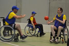 Rafroball kann integrativ gespielt werden