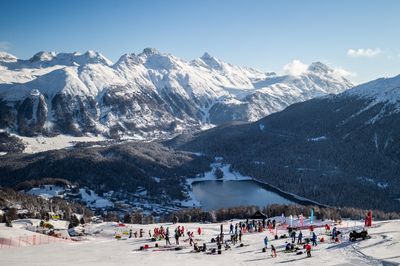 Traumkulisse in St. Moritz