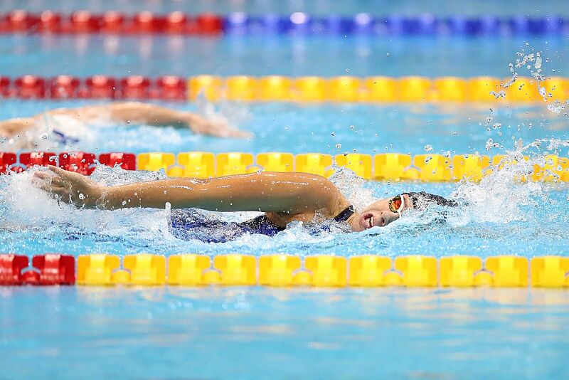 Nora Meister über 400m Freistil (Foto: Marc Morris / SportsNewsAgency)