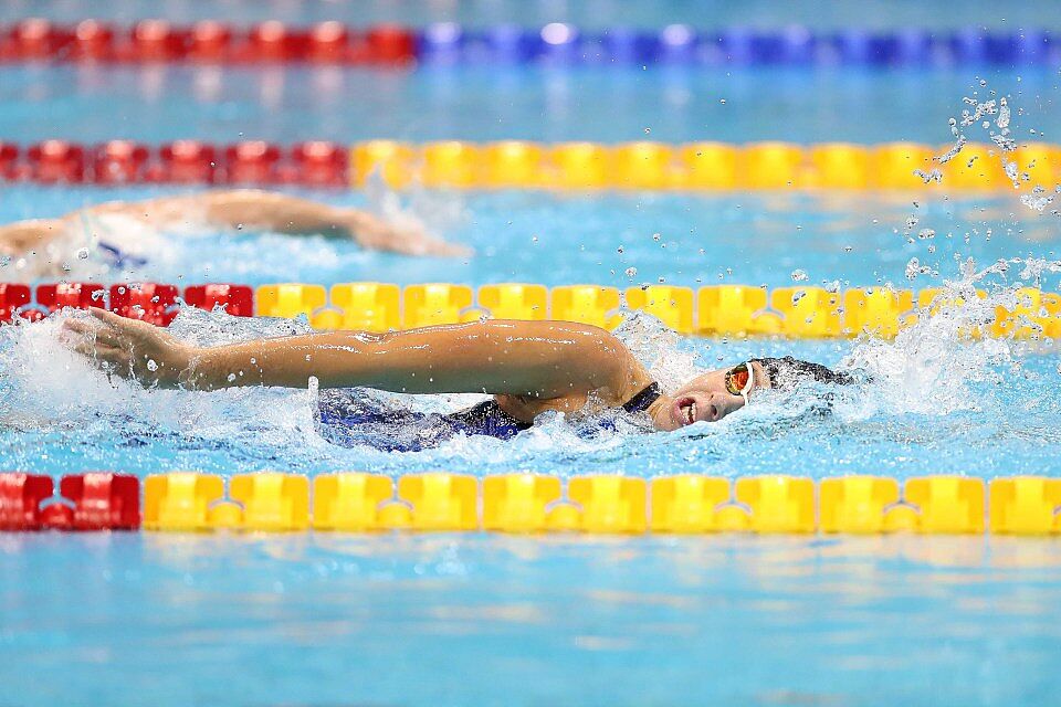 Nora Meister über 400m Freistil (Foto: Marc Morris / SportsNewsAgency)