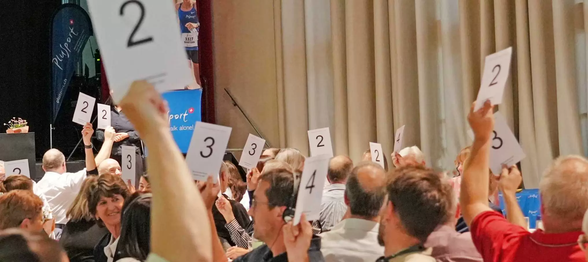 Die Delegiertenversammlung ist das oberste Organ von PluSport