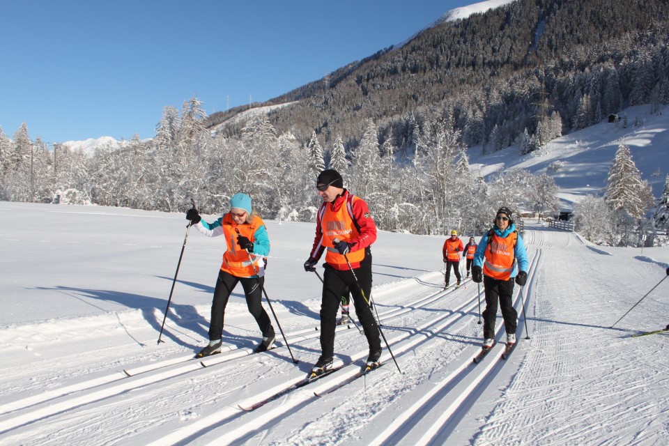 Langlauf mit Sehbehinderung