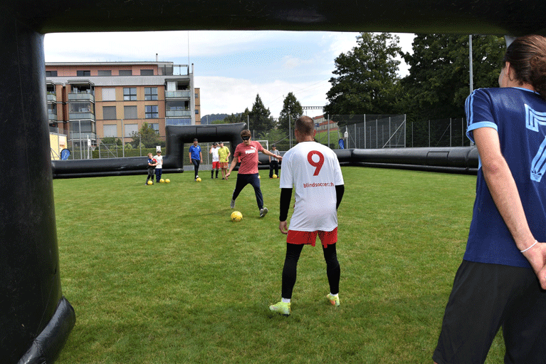 Kick-off Blindenfussball