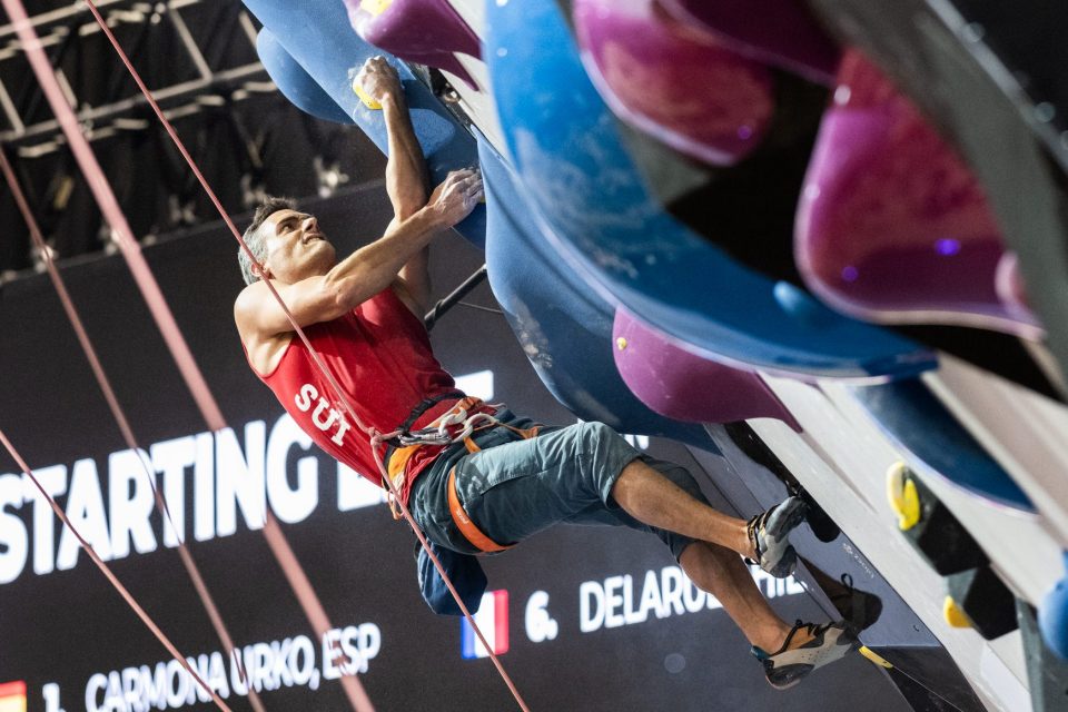 Dominic Geisseler klettert an der WM in Bern zu Bronze (Fotos: David Schweizer)