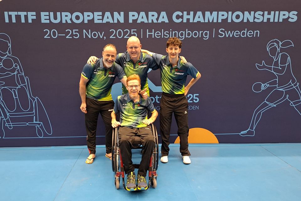 L'équipe suisse aux Championnats d'Europe à Helsingborg