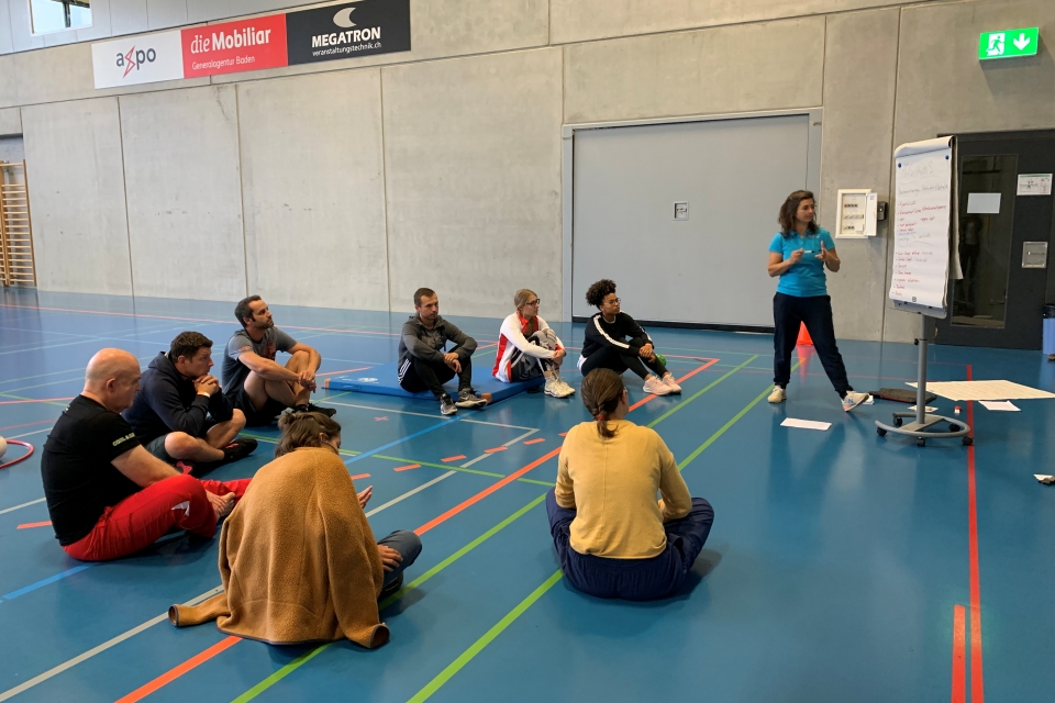 Interdisziplinäres Modul Sport+Handicap in Siggenthal